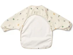 Liewood aviator/ecru spiseforklæde Merle